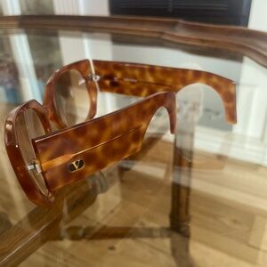 Valentino rare vintage turtoise sunglasses